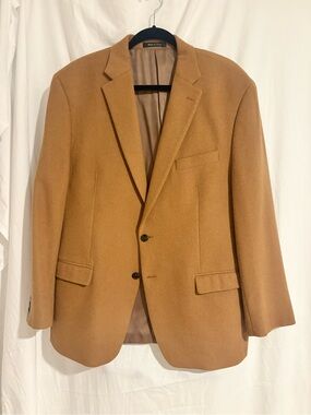 Ralph Lauren Camel Wool Sport Coat Blazer